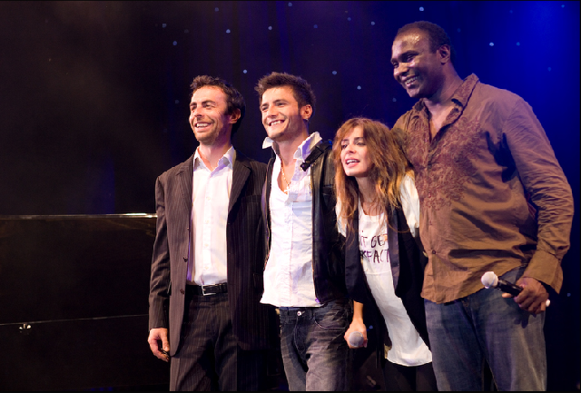 Mathieu Gonet, Michal, Julie Zenatti,Francis Jocky 
